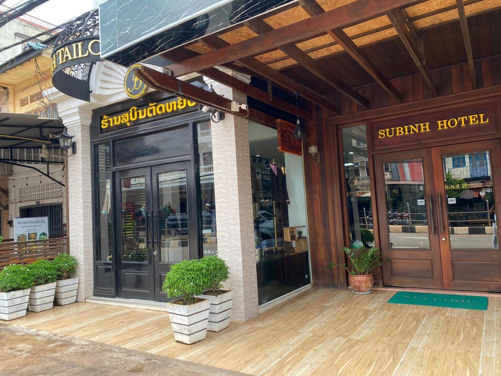Subinh Hotel And Restaurant Pakse Exterior foto